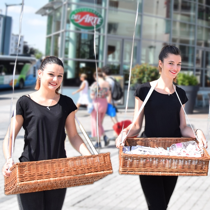 Hôtesses et hôtes pour street marketing et animations de terrain